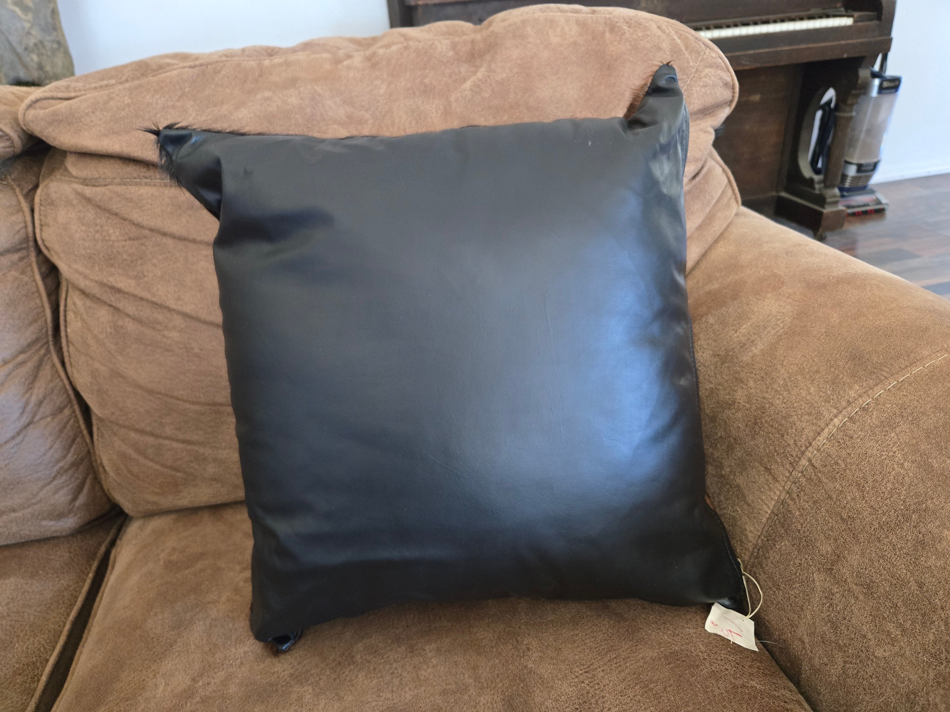Cowhide Pillow 16"x16"