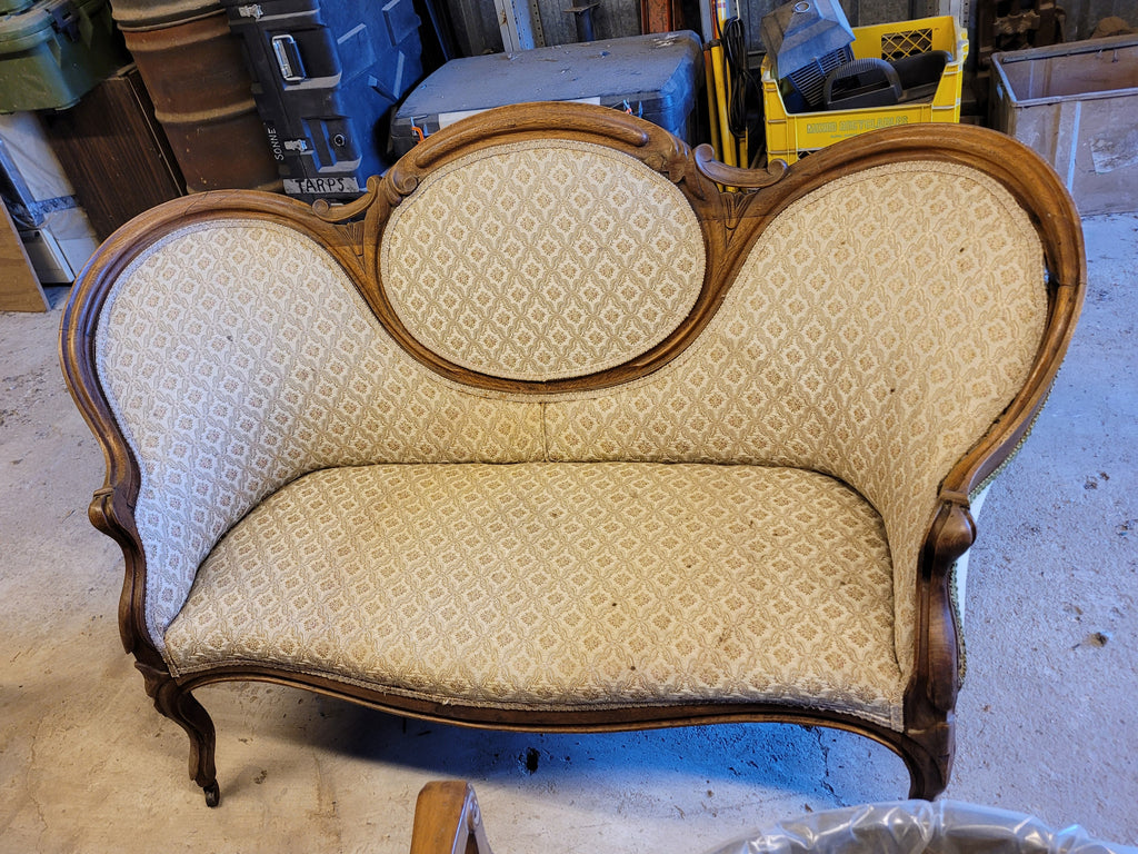 Tooled Settee