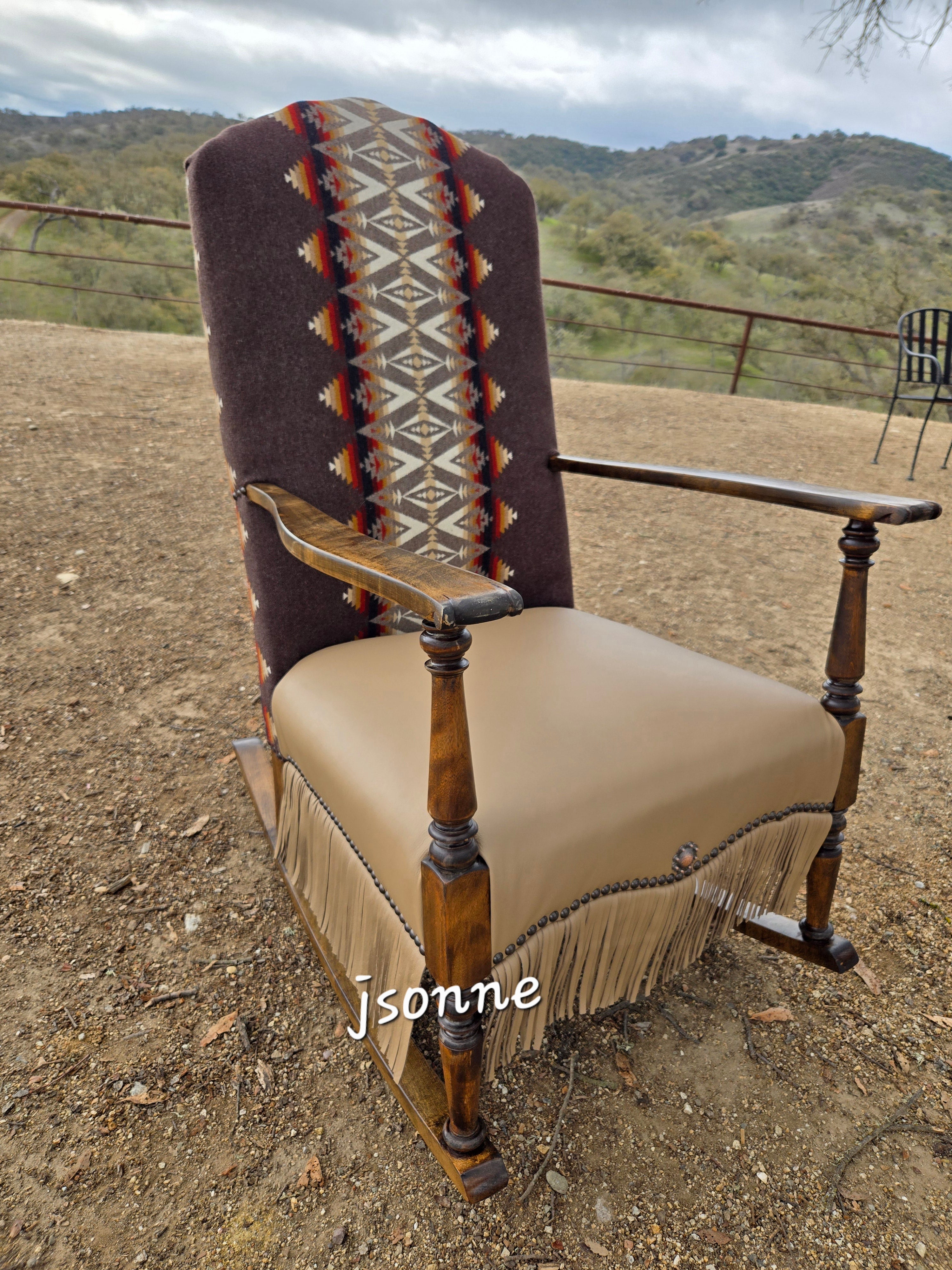 Cowboy Tan Rocker