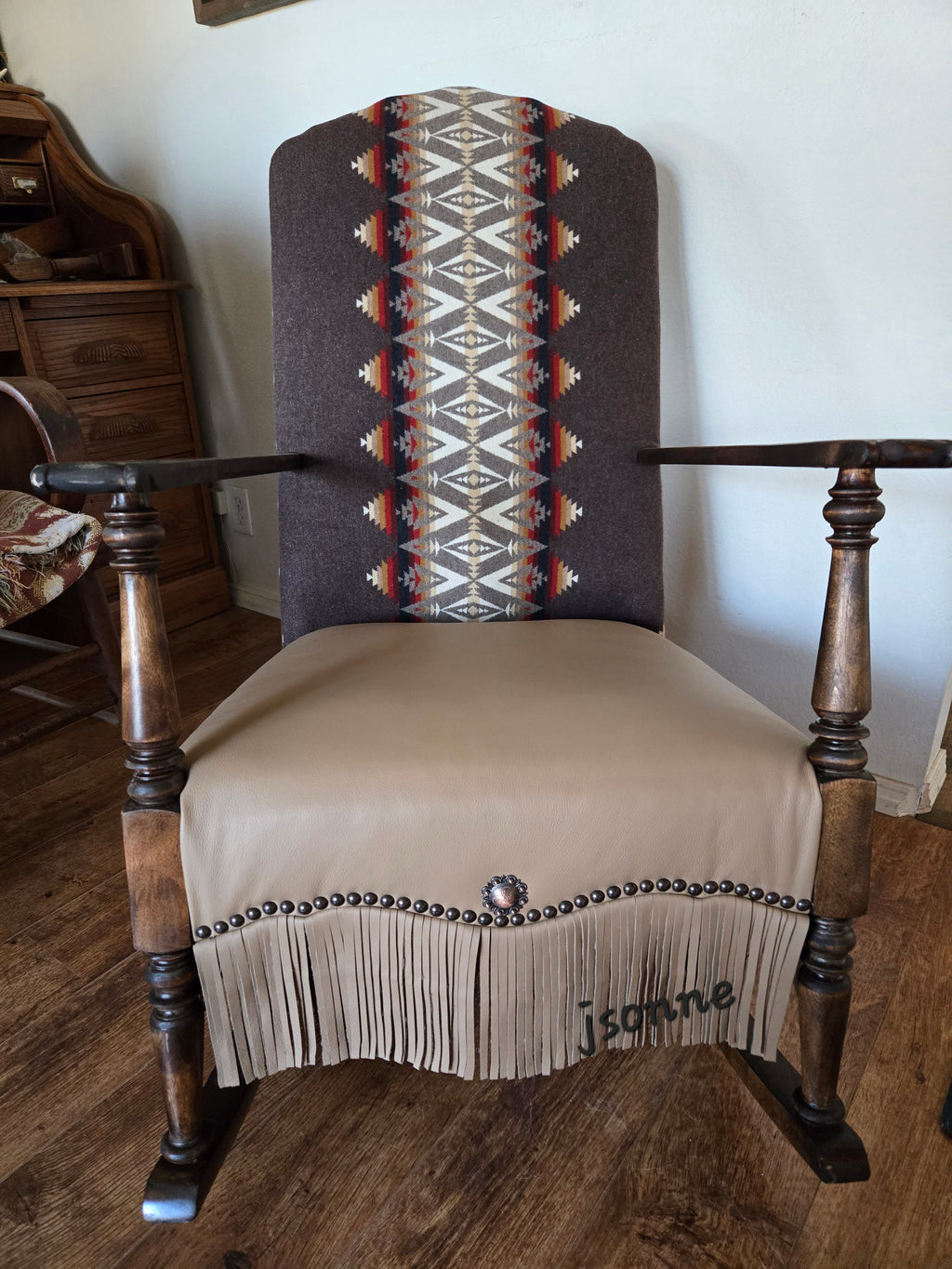 Cowboy Tan Rocker