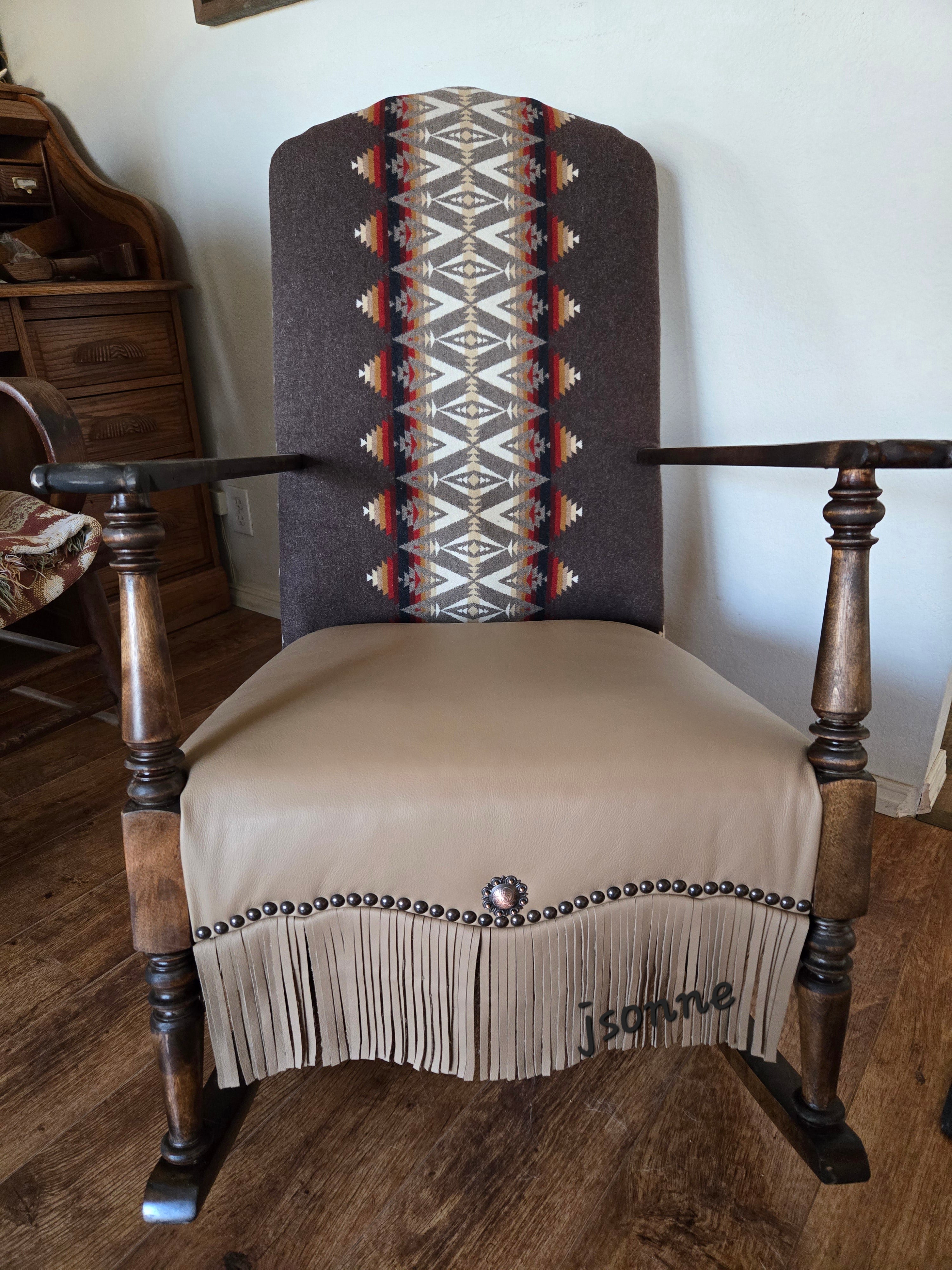 Cowboy Tan Rocker