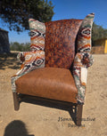 Cowboy Wild Wingback Chair