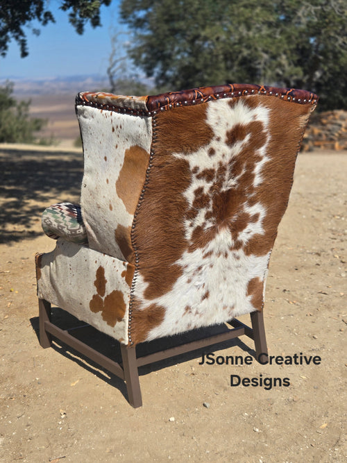 Cowboy Wild Wingback Chair