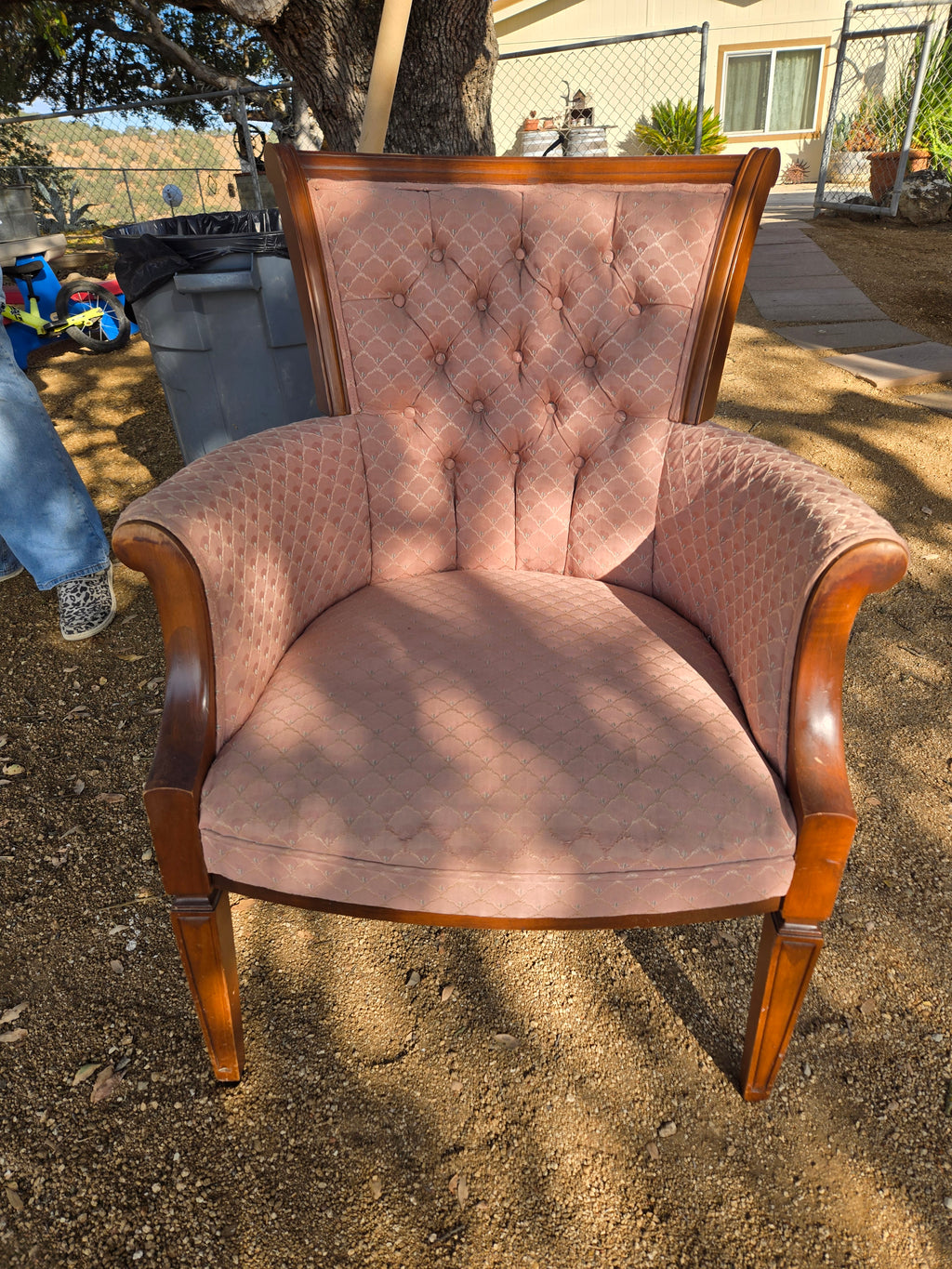 Cowboy Wooley Chair