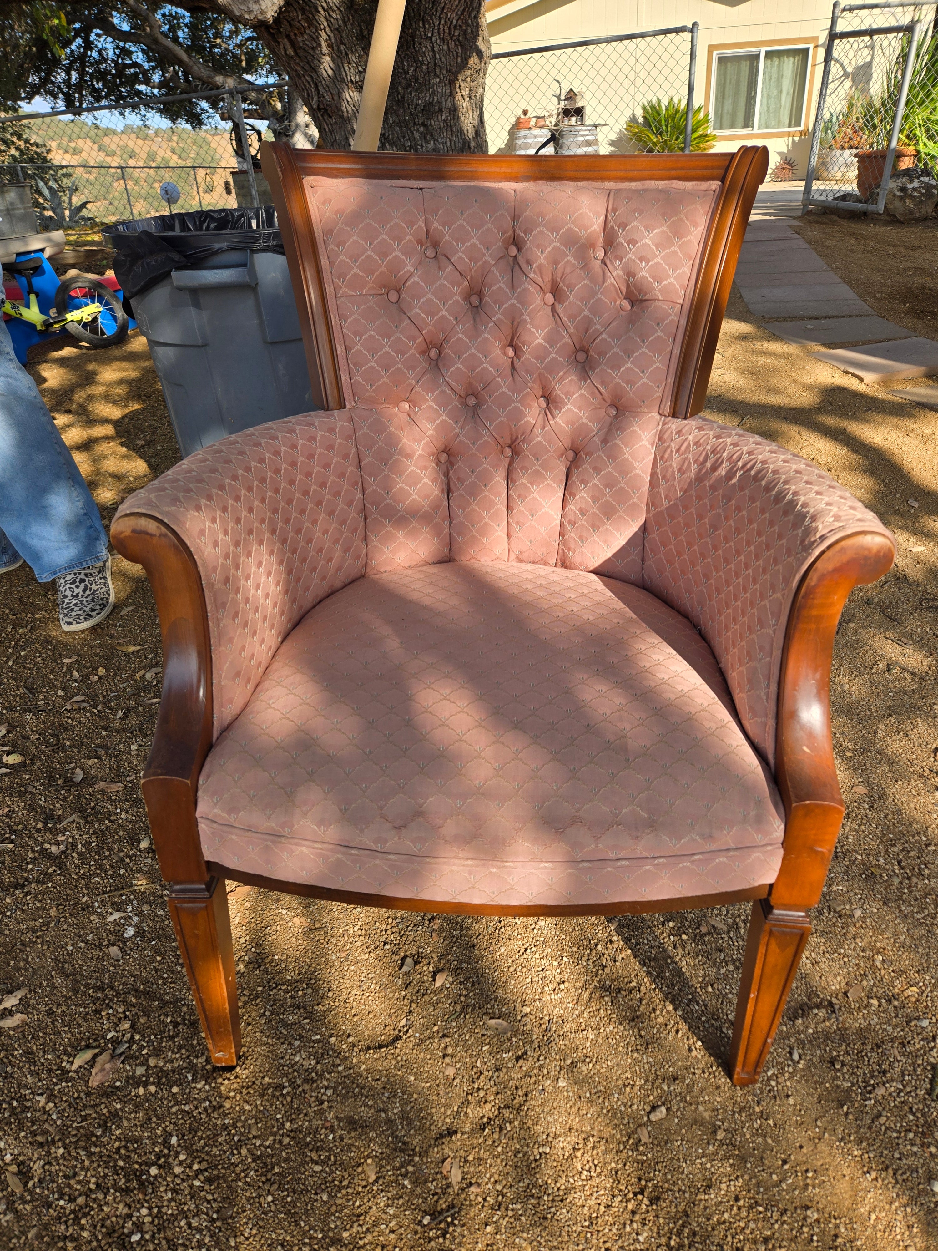Cowboy Wooley Chair