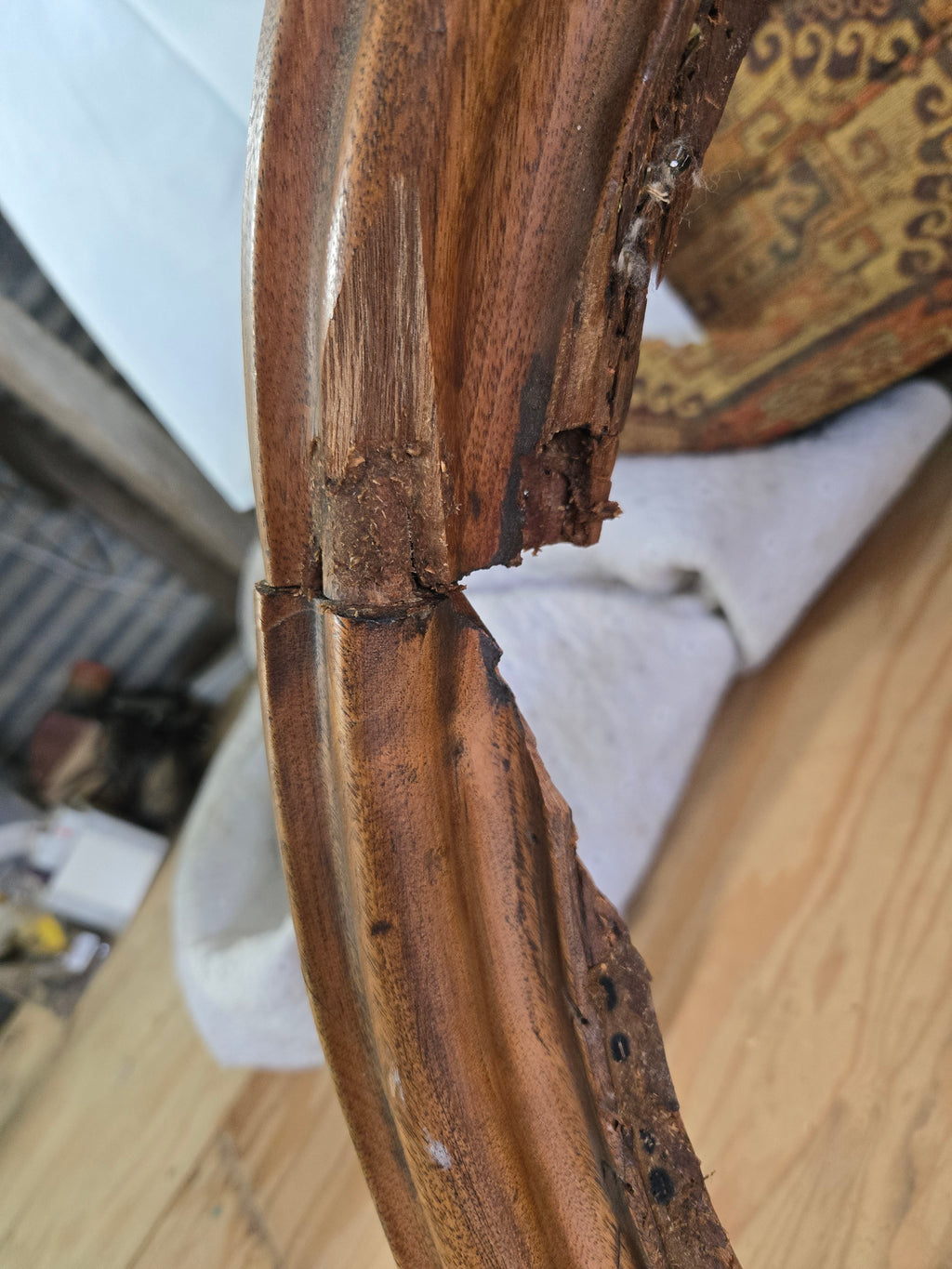 Tooled Settee