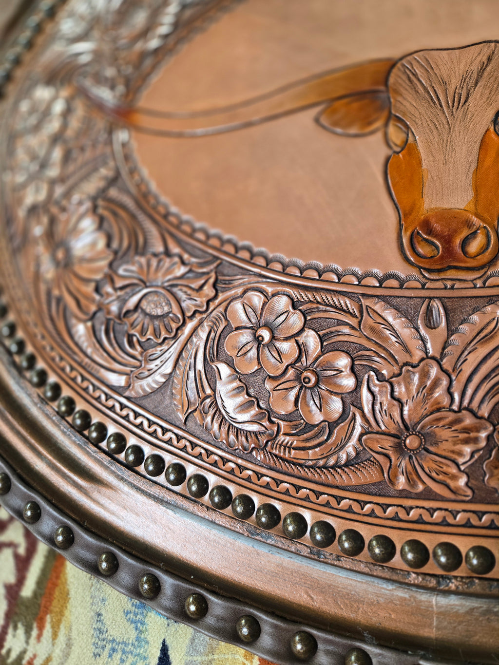 Tooled Settee