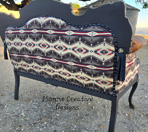 Antique Rococo Settee