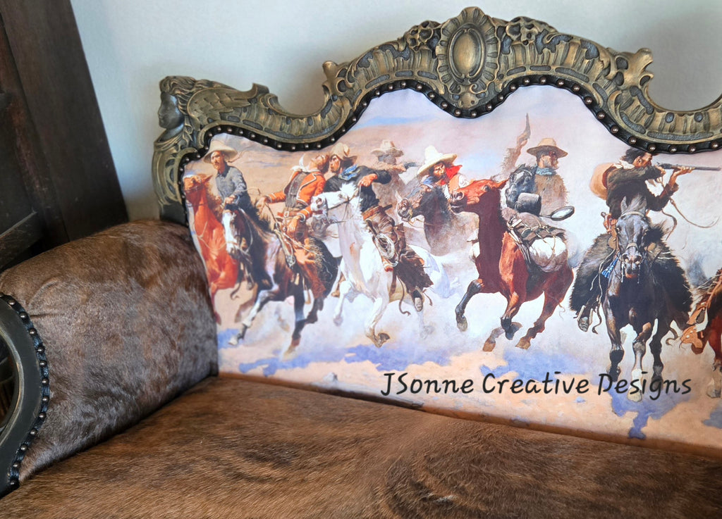 Antique Rococo Settee