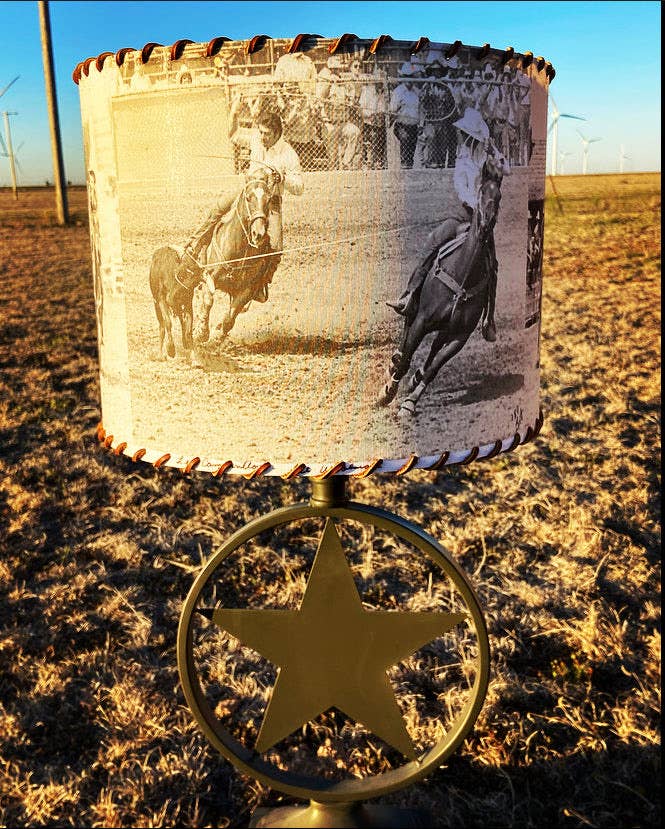 Lampshade Legend Team Roper: 10x16 oval xlarge