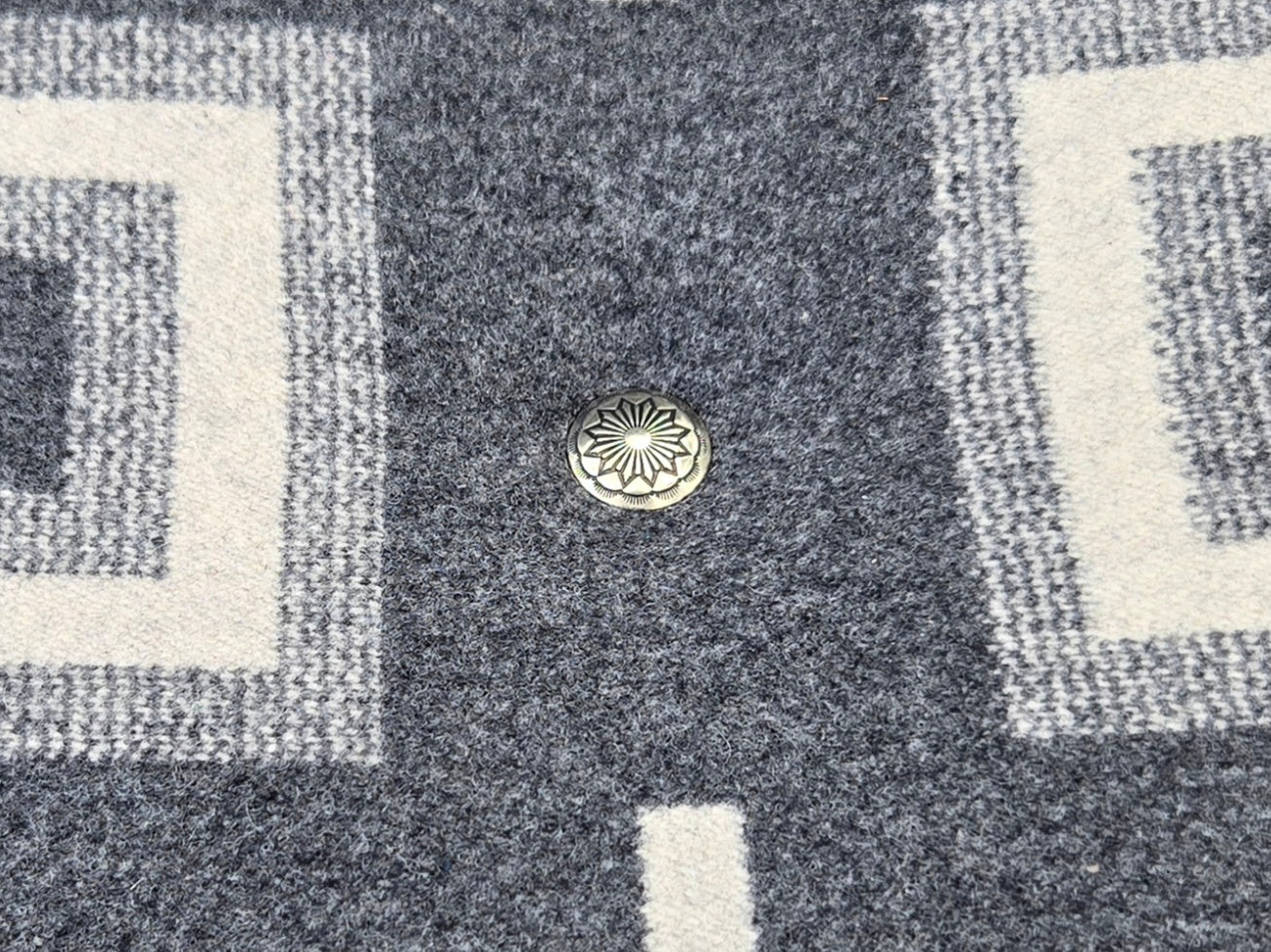 Large Pendleton Ottoman