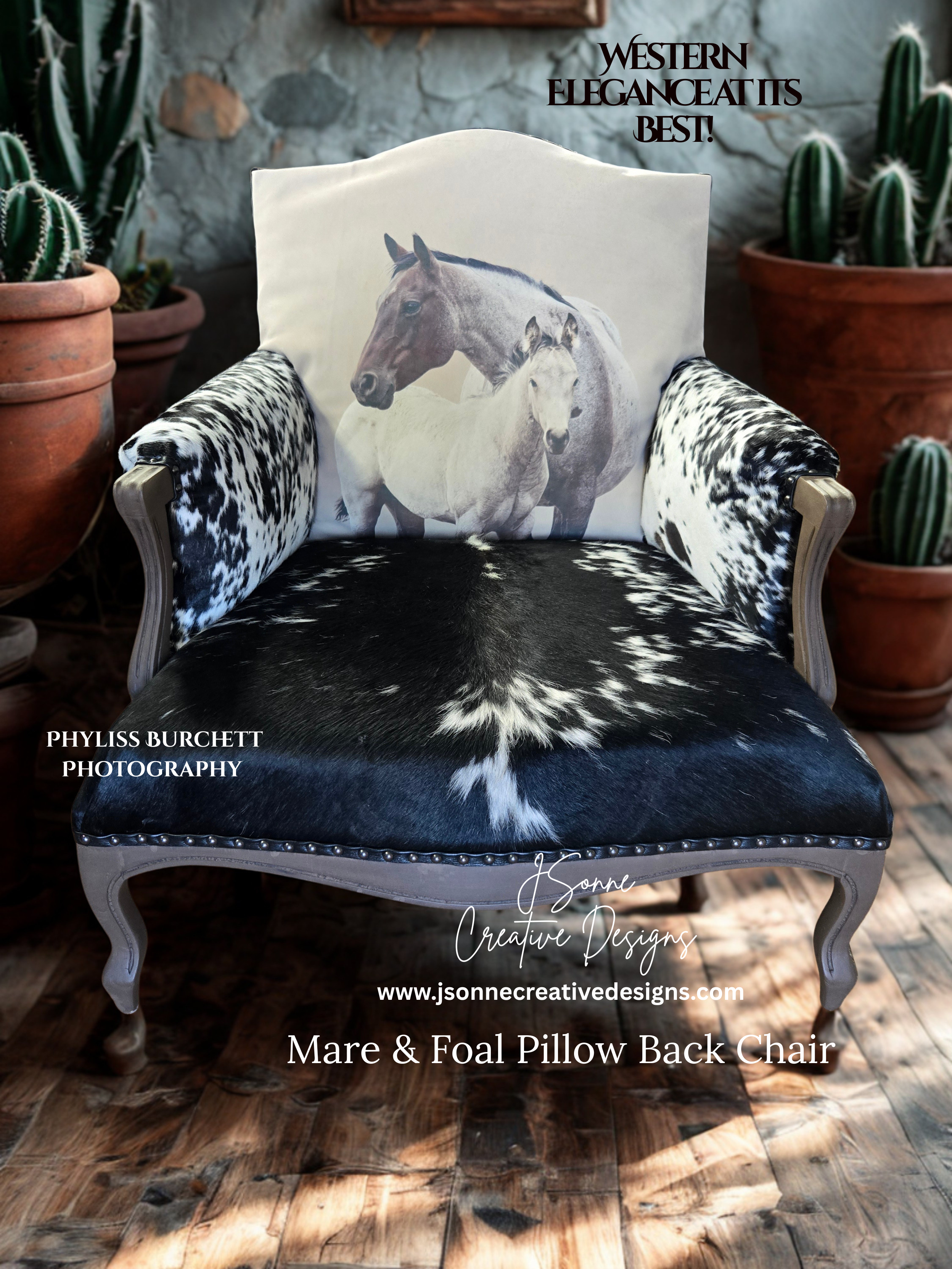 Pillow Back Mare & Foal Chair