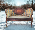 Tooled Settee